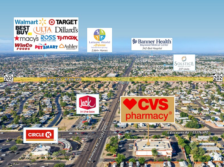 More Photos Of 9230 E Broadway Rd, Mesa Freestanding For Sale