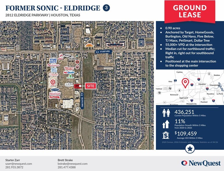 Primary Photo Of 2812 Eldridge Pky, Houston Land For Lease