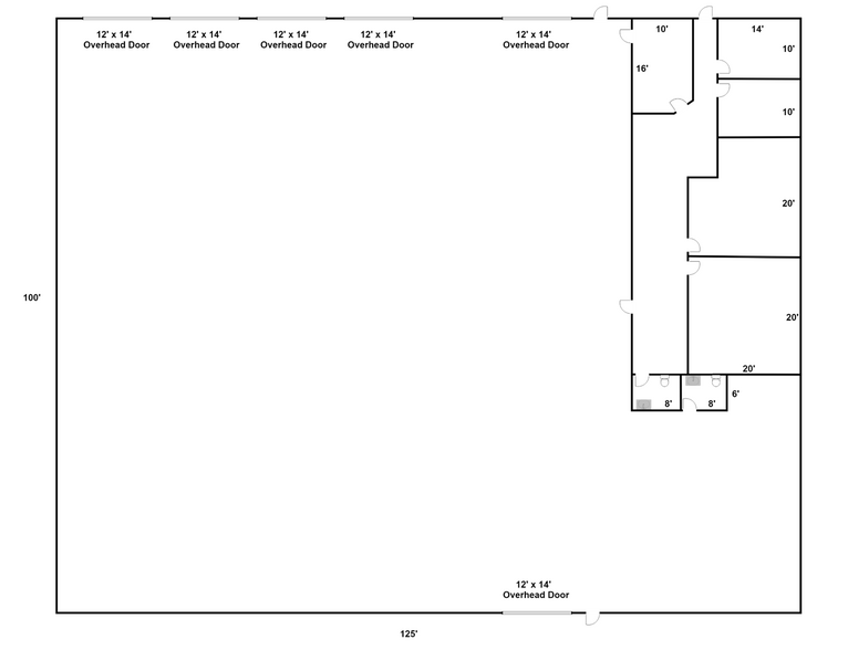 More Photos Of 3540 Shelby Ln, Denton Warehouse For Lease