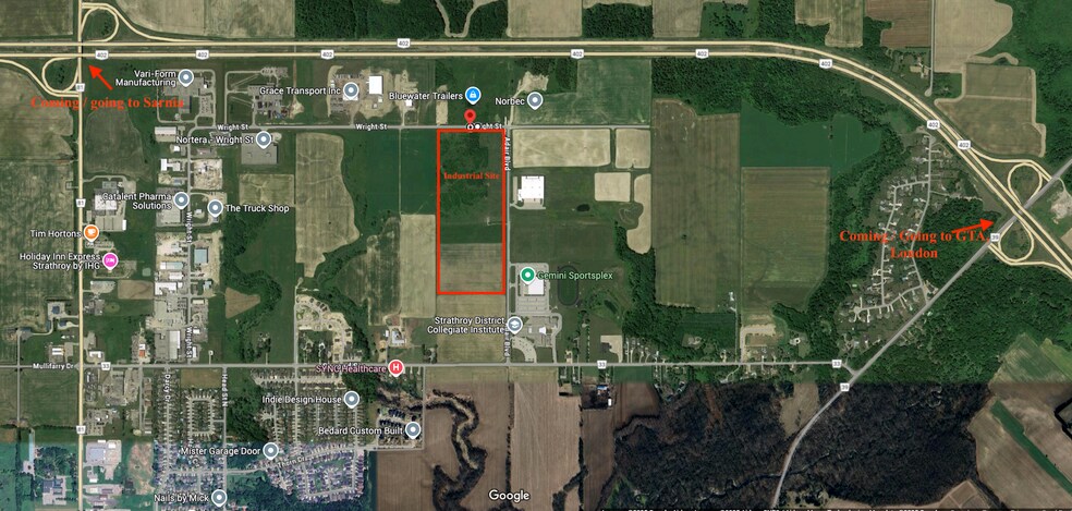 Primary Photo Of 700 Adair Blvd, Strathroy Land For Sale