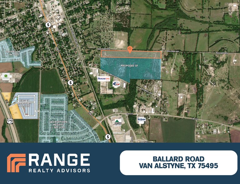 Primary Photo Of Ballard Road, Van Alstyne Land For Sale