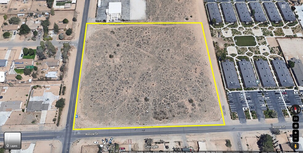 More Photos Of 3rd Avenue & Willow st, Hesperia Land For Sale
