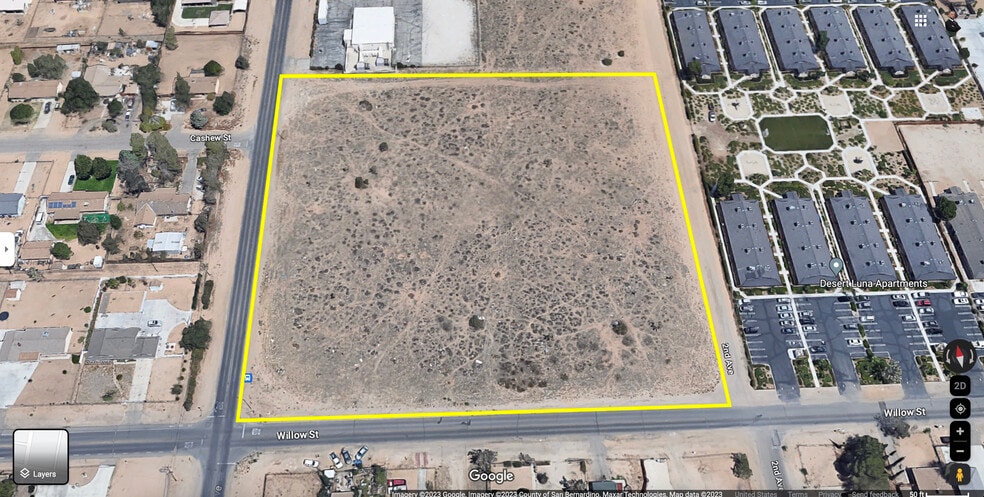 More Photos Of 3rd Avenue & Willow st, Hesperia Land For Sale