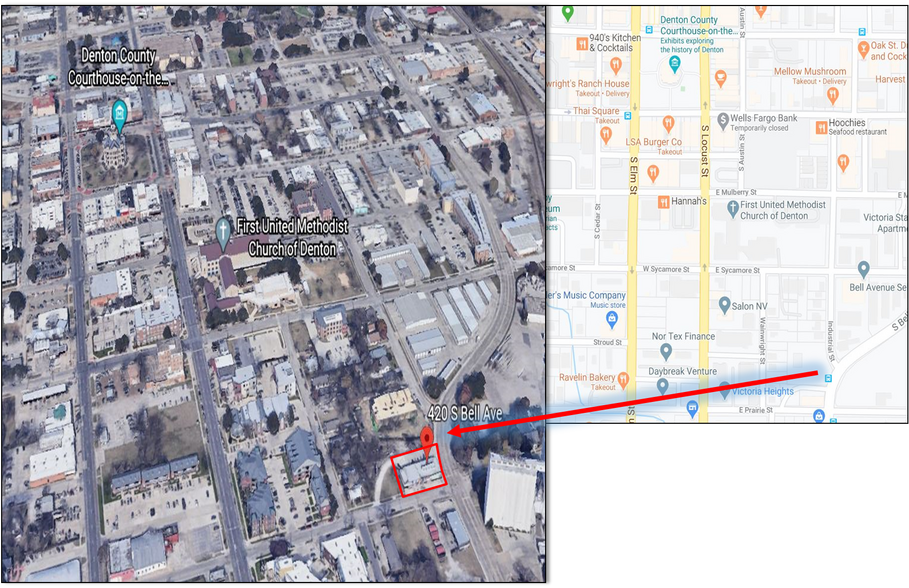 More Photos Of 420 S Bell Ave, Denton Freestanding For Lease