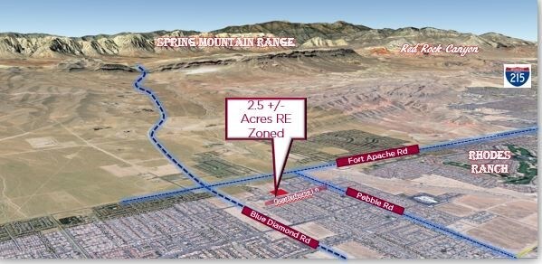 Primary Photo Of Quarterhorse & Pebble, Las Vegas Land For Sale