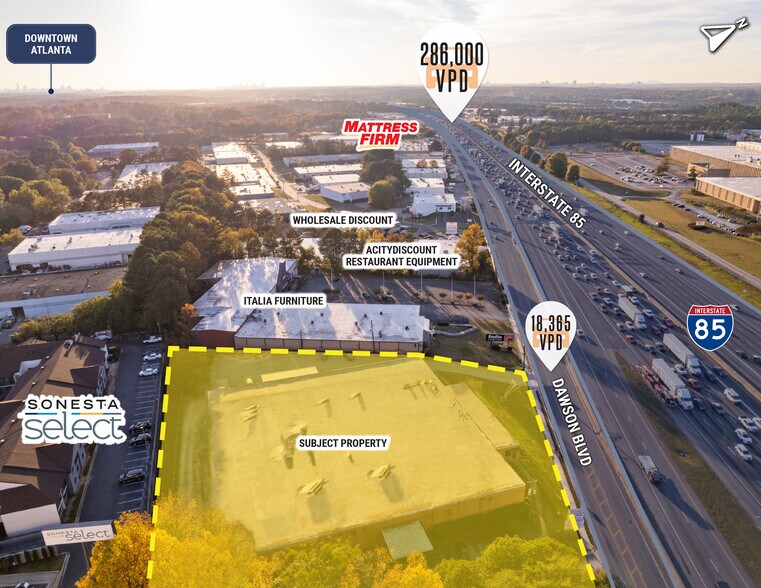 More Photos Of 6218 Dawson Blvd, Norcross Showroom For Sale