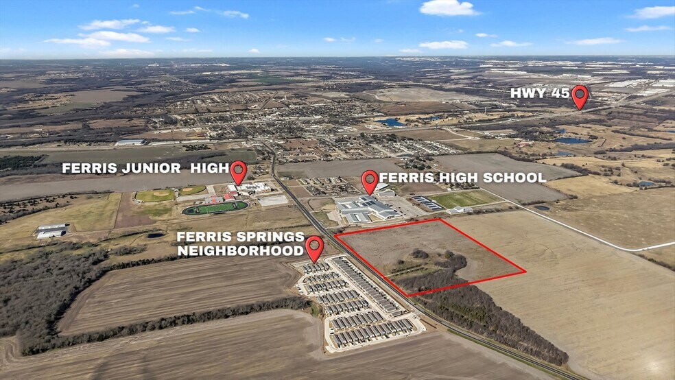 Primary Photo Of 1131 FM 660, Ferris Land For Sale