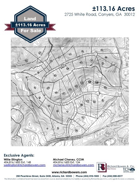 More Photos Of 2725 White Rd NE, Conyers Land For Sale