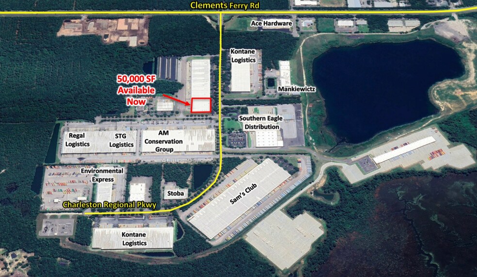 More Photos Of 1301 Charleston Regional Pky, Charleston Warehouse For Lease