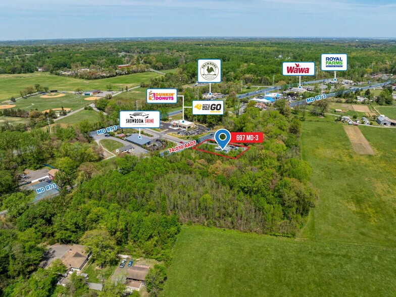 More Photos Of 697 Maryland Route 3 N, Gambrills Office For Sale