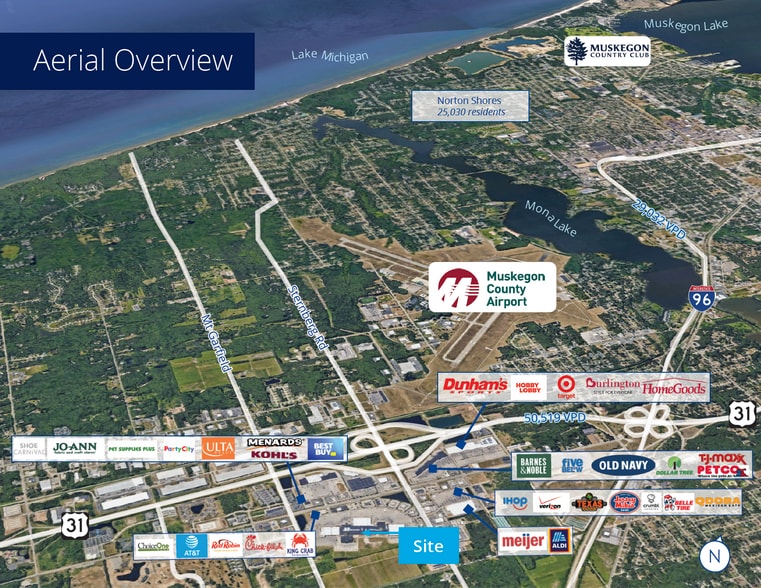 More Photos Of S Harvey The Lakes Mall, Muskegon Land For Lease