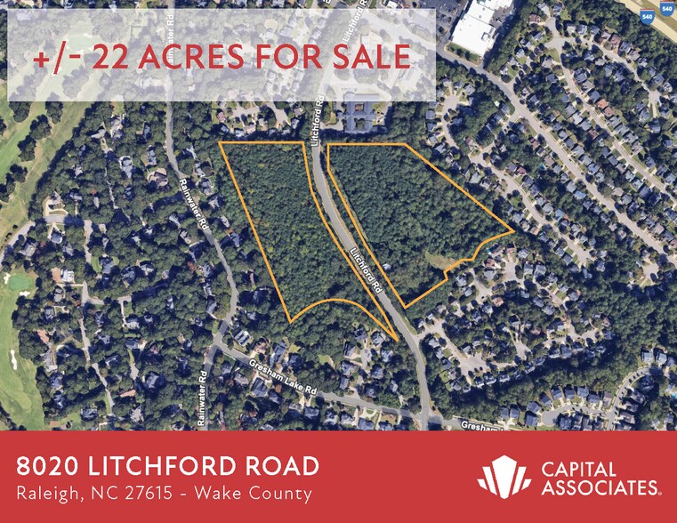 Primary Photo Of 8020 Litchford Rd, Raleigh Land For Sale