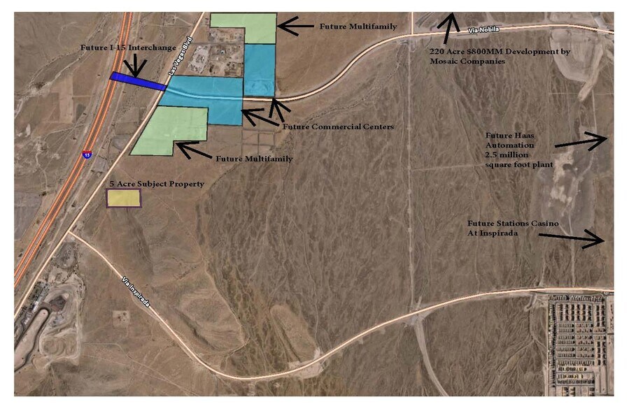 More Photos Of South Las Vegas Boulevard, Henderson Land For Sale