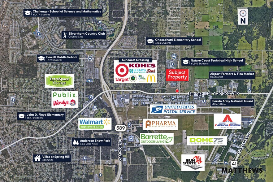 More Photos Of 16161 Spring Hill Dr, Brooksville General Retail For Sale