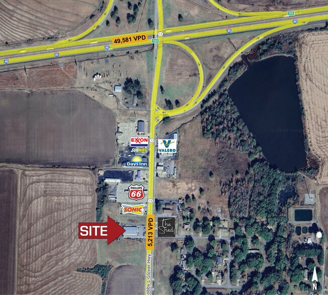 More Photos Of 1395 N Bobby L Glover Hwy, Carlisle General Retail For Sale