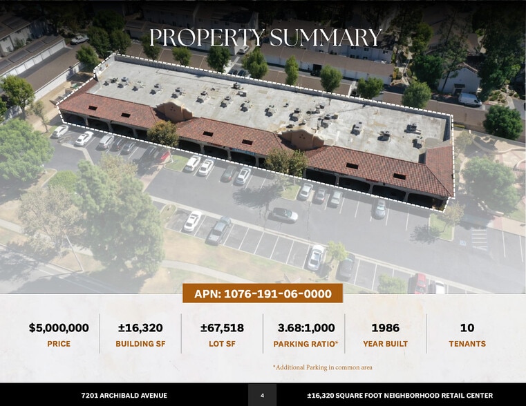 More Photos Of 7201 Archibald Ave, Rancho Cucamonga General Retail For Sale