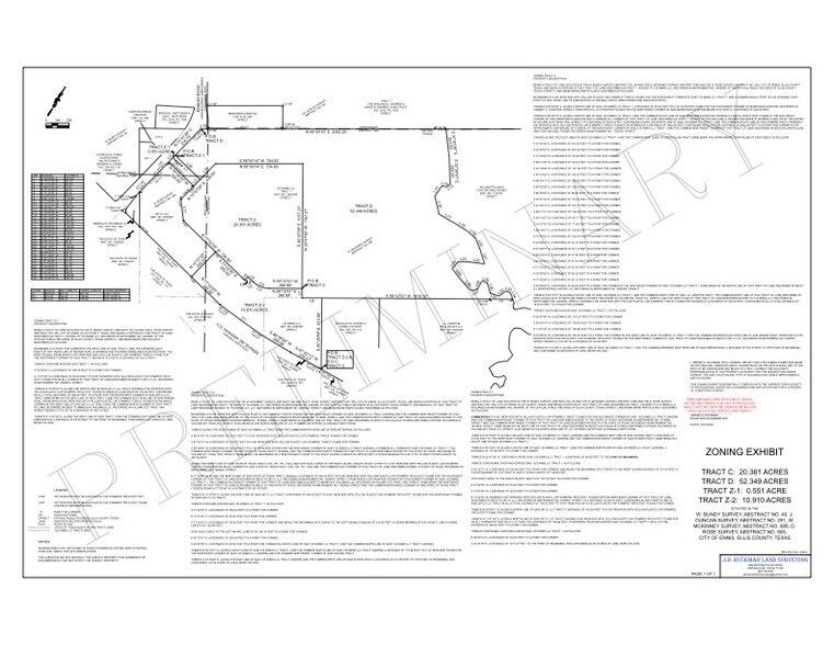 More Photos Of Ensign Road & Hwy 287, Ennis Land For Sale