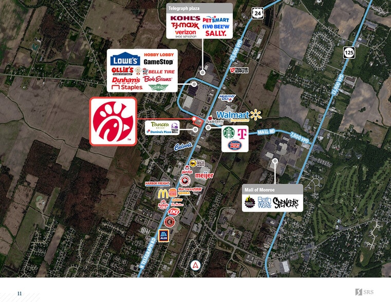 More Photos Of 2071 N Telegraph Rd, Monroe Fast Food For Sale