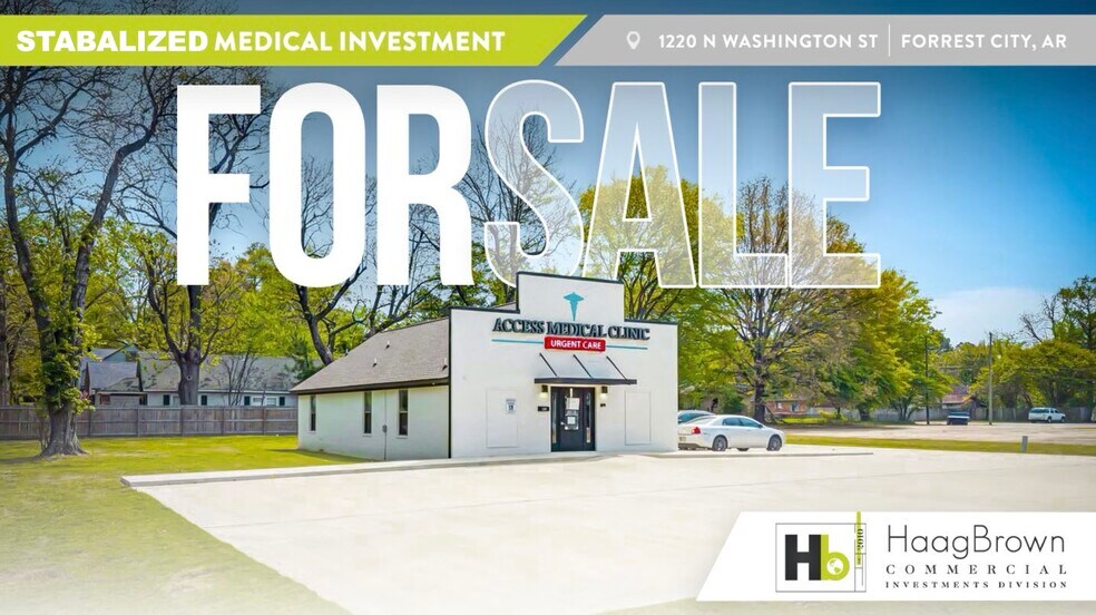 Primary Photo Of 1220 N Washington St, Forrest City Medical For Sale