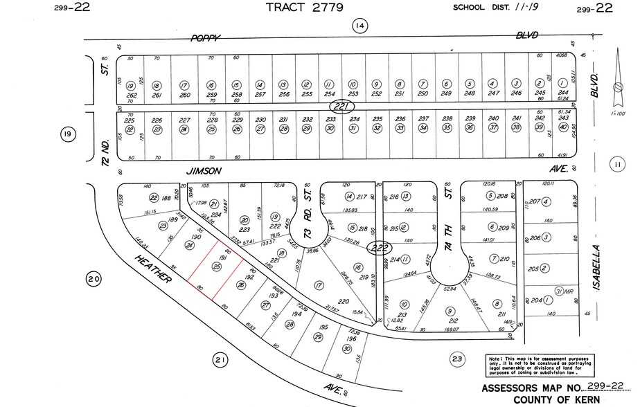 More Photos Of 7249 Heather Ave, California City Land For Sale