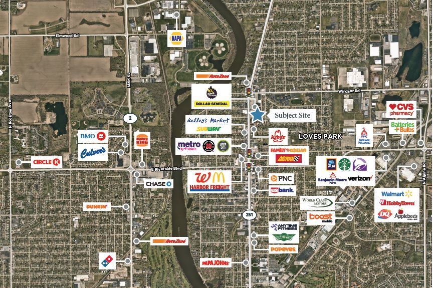 More Photos Of 6303-6501 N 2nd St, Loves Park Unknown For Lease