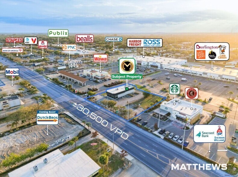 Primary Photo Of 2061 S US Highway 1, Fort Pierce Freestanding For Sale