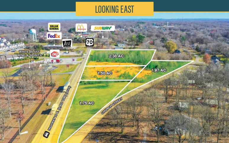 More Photos Of Highway 70 E., White Bluff Land For Sale