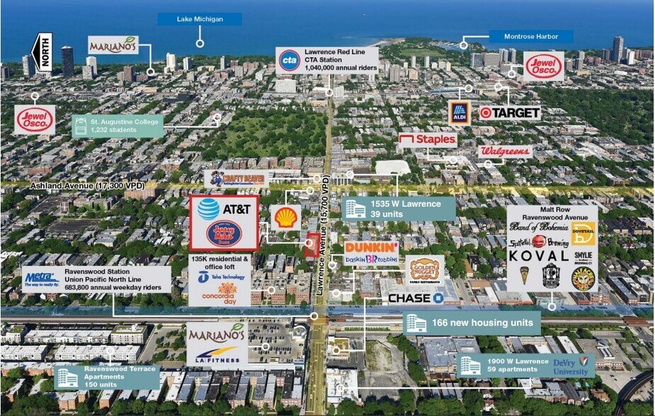 More Photos Of 1724 W Lawrence Ave, Chicago General Retail For Lease