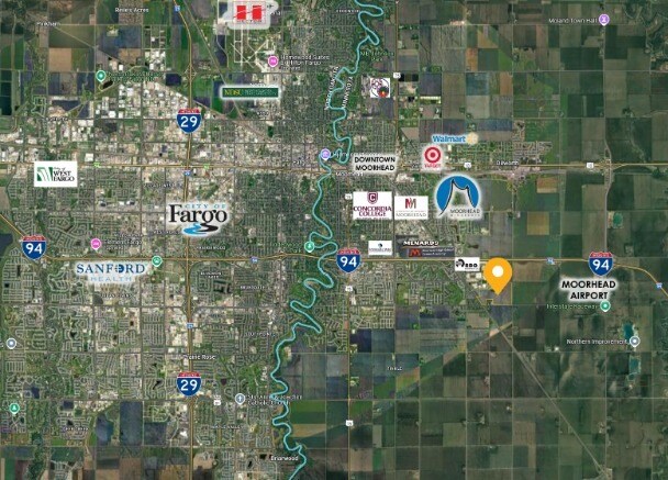 More Photos Of Highway 52 @ I-94, Moorhead Land For Sale