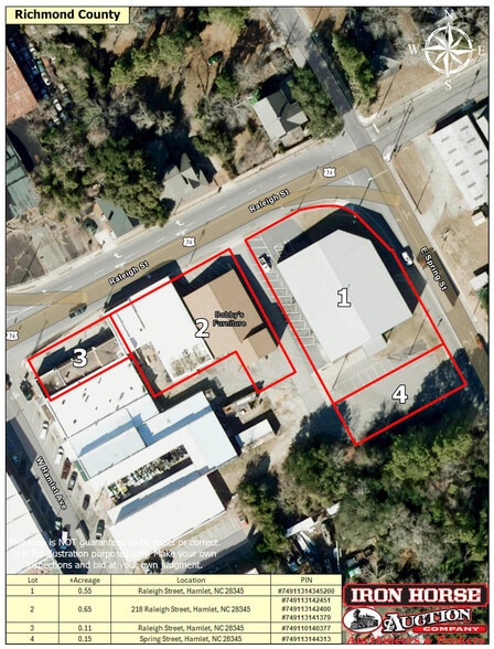 Primary Photo Of 220 Raleigh st, Hamlet Showroom For Sale