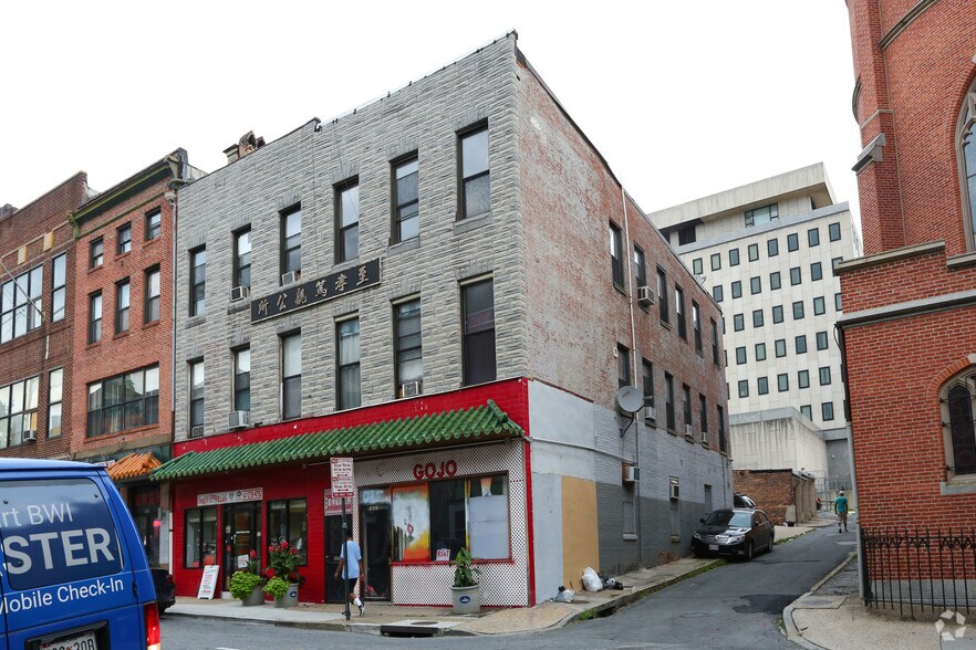 Primary Photo Of 317-319 Park Ave, Baltimore Storefront Retail Residential For Sale