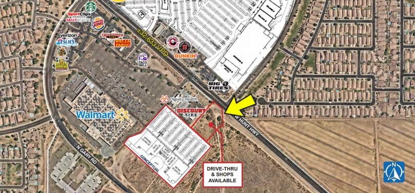 Primary Photo Of W Hunt Hwy, Queen Creek Land For Sale