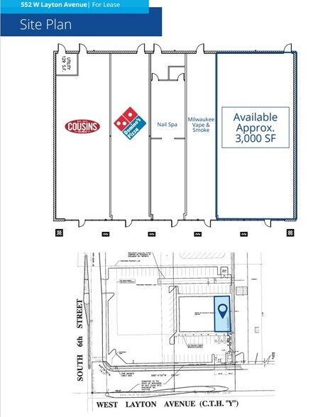 More Photos Of 552 W Layton Ave, Milwaukee Freestanding For Lease