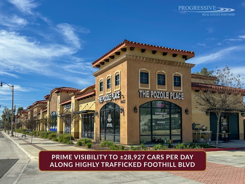Primary Photo Of 9606-9622 Foothill Blvd, Rancho Cucamonga Unknown For Lease