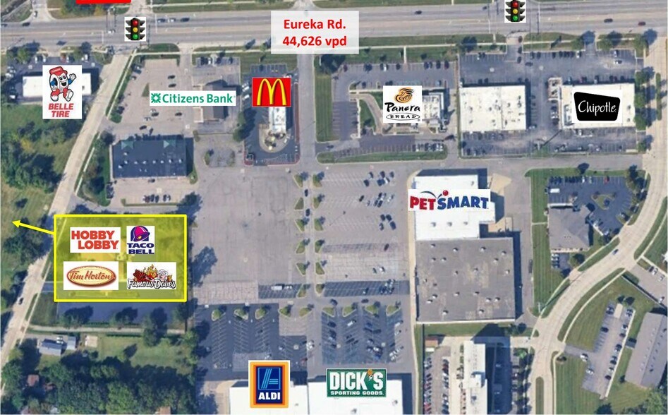 More Photos Of 23500 Eureka Rd, Taylor Fast Food For Lease