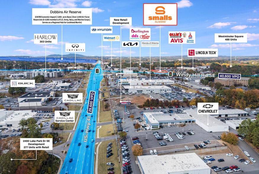 More Photos Of 2355 Windy Hill SE rd, Marietta Fast Food For Sale