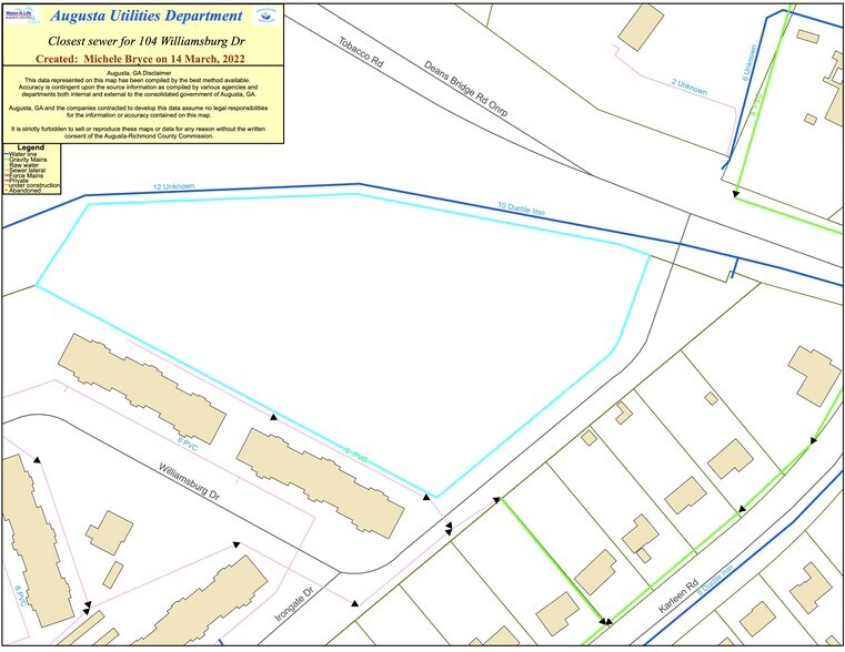 More Photos Of 104 Williamsburg Dr, Hephzibah Land For Sale