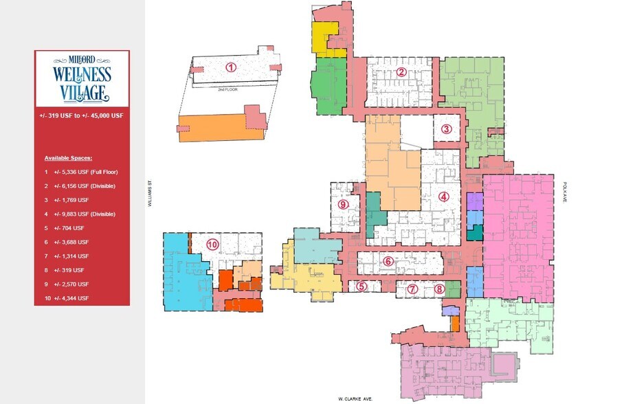 More Photos Of 21 W Clarke Ave, Milford Medical For Lease