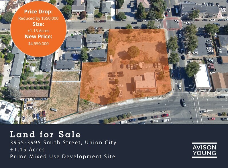 Primary Photo Of 3995 Smith St, Union City Land For Sale
