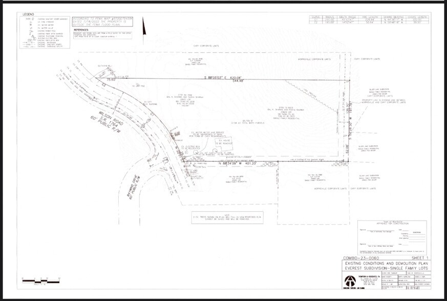 More Photos Of 1624 Wilson Rd, Cary Land For Sale