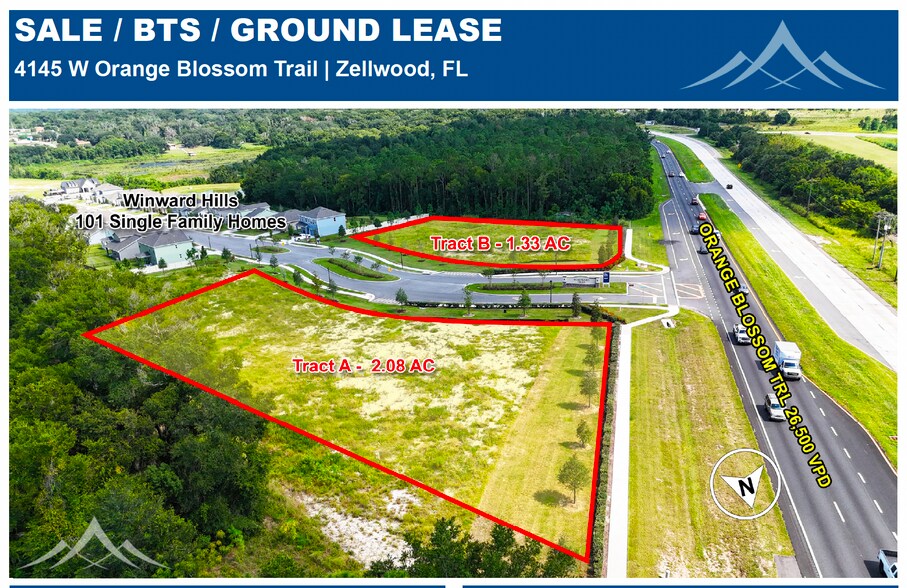 Primary Photo Of 4145 W Orange Blossom Trl, Apopka Land For Sale
