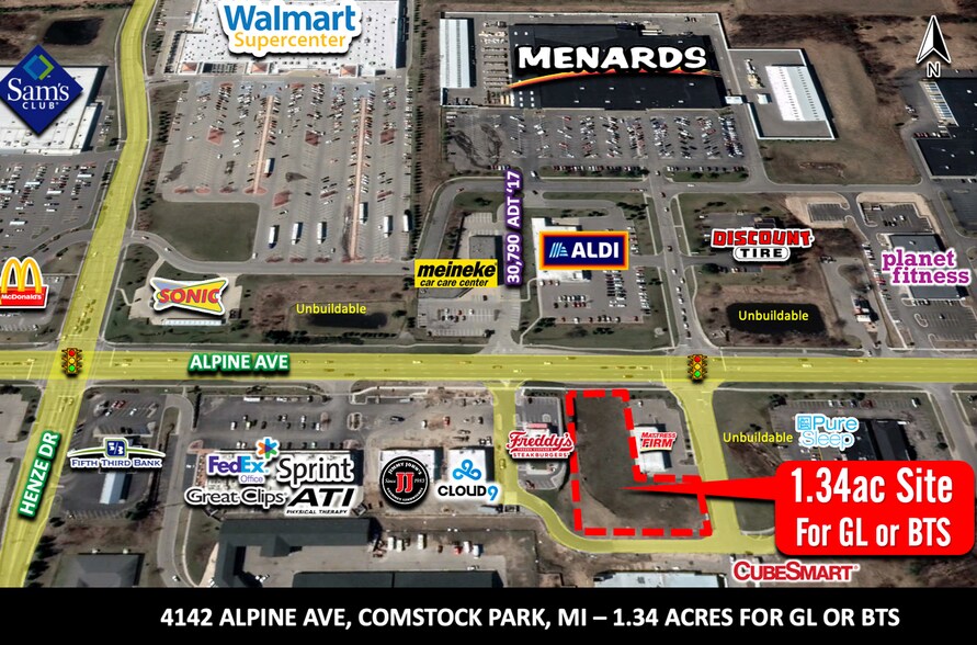 More Photos Of 4048 Alpine Ave NW, Comstock Park Land For Lease