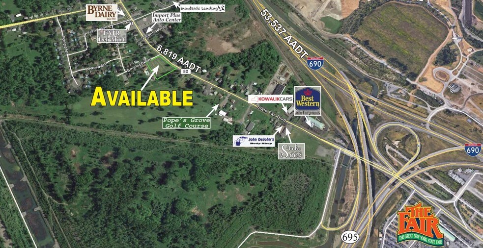 Primary Photo Of State Fair Blvd, Geddes Land For Sale