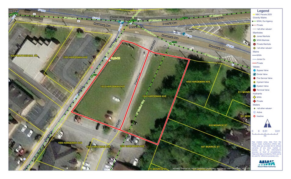 More Photos Of 1500 Hardeman Ave, Macon Land For Sale