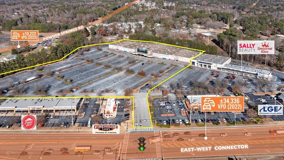 More Photos Of 2840 E West Connector, Austell Movie Theatre For Sale