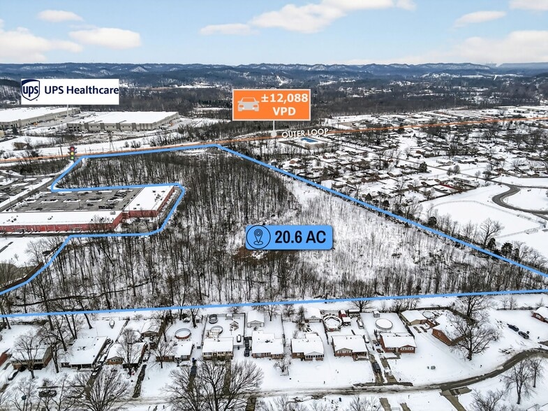 More Photos Of adj. to 161 Outer Loop, Louisville Land For Sale