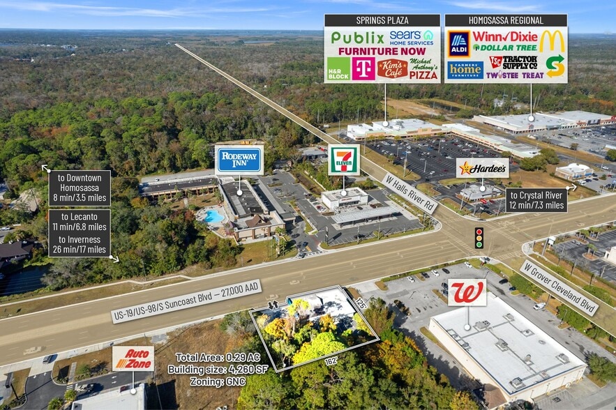 More Photos Of 4065 S Suncoast Blvd, Homosassa Storefront Retail Office For Lease