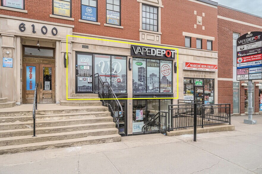 More Photos Of 6092-6120 Ch De La Côte-Des-Neiges, Montréal Storefront Retail Office For Lease