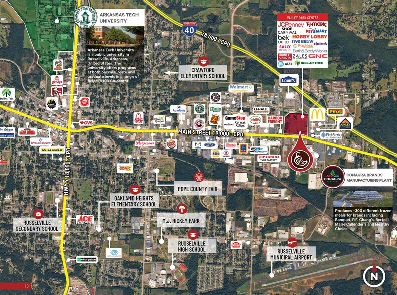More Photos Of 3000 E Main St, Russellville Fast Food For Sale