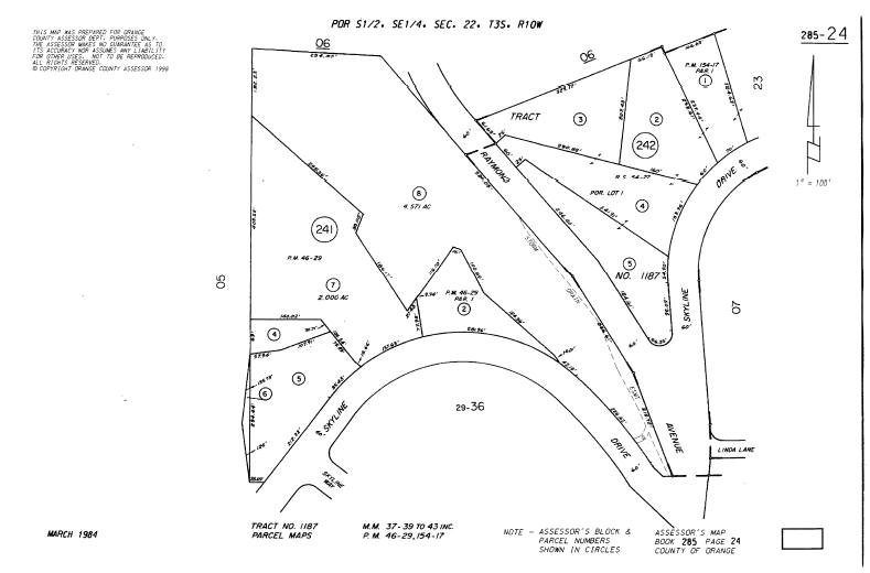 More Photos Of 1941 Skyline Dr, Fullerton Land For Sale